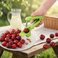 Compact Manual Cherry Pitter Easy to Clean Handheld Cherry Pitter Time Saver Kitchen Tool Sturdy for Home Cooks