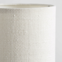 Linen Cylinder Lamp Shade, Tall Cylinder Lampshade for Bedside, Cylinder Lamp Sh #variant:Cylindrical Fabric Lampshade