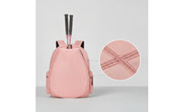 Structured Badminton Racket Bag Padded Badminton Backpack Comfortable Racket Backpack with Pockets Compact for Commuters