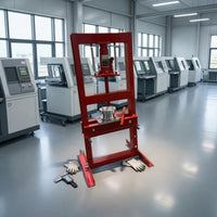 6 Ton Shop Press Heavy-Duty Hydraulic Shop Press Heat-Treated for Garage, DIYers