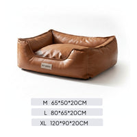 Bolstered Pet Bed Waterproof Padded Dog Bed