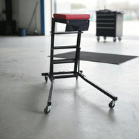 Car Repair Seat Heavy Duty Mechanic Creeper Stool Locking Brake for Garage