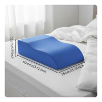Leg Elevation Pillow Ergonomic Design Knee Support Ramp Breathable Textile