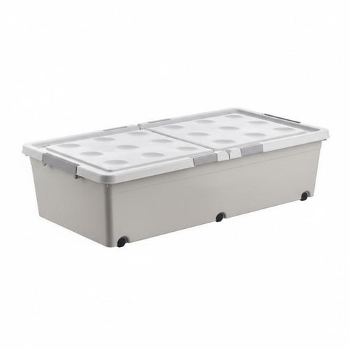 Rolling Under-Bed Container Easy to Pull away Rolling Container with Lid