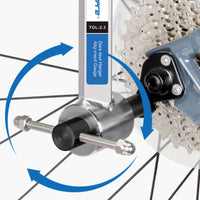 Precise Adjustment Derailleur Hanger Alignment Tool Easy to Use Cycling Hanger Alignment Gauge Portable for Garage