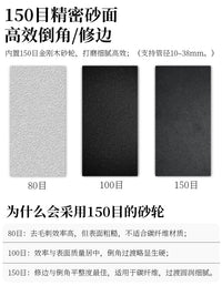 乐百客碳纤维前叉倒角打磨工具自行车座管把横车把圆管去毛边修边