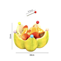 Starfruit Bowl with Forks Playful Serveware Cute for Tabletop