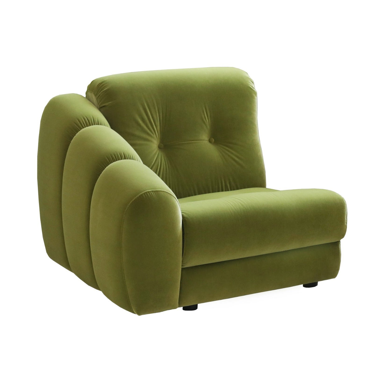 Curved Dolphin Sofa Modern Design sectional Couch Flexible Combination Italian Inspired for Homeowners, Families, Lounging Area
