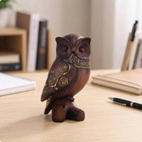 animal Figurine Resin animal Statue Gold Accents Home Decor for Living Room