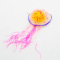Aquarium Artificial Jellyfish Ornament Set with Coral and Aquatic Plants