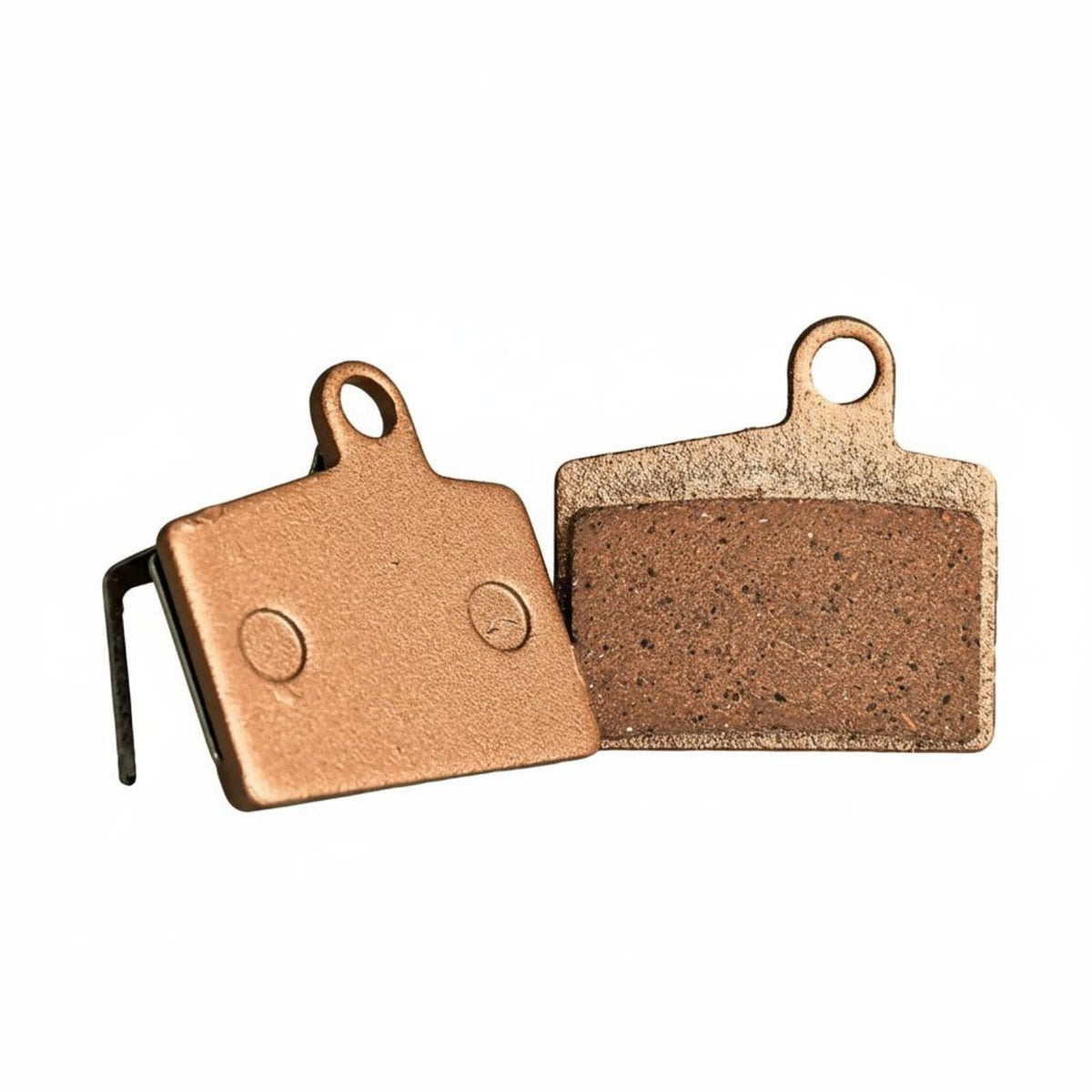 Metal-Based Brake Pads Heat-Resistant Brake Pads with Steel Backing Plate High-Performance Brakes for Riders, Maintenance