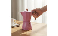 Stovetop Espresso Pot Portable & Lightweight Octagonal Aluminum Coffee Pot Italian Coffee Brewer Rich Flavor Kitchenware