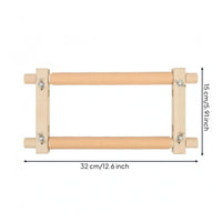 Beech Wood Embroidery Frame Upright Side Supports Wooden Embroidery Frame