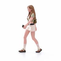 Miniature Human Figurine Hand Painted Miniature People Figurine Fine Detail Diorama Prop for Collectors, Potted Plants, Aquarium