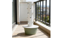 Space Saving Hydroponic Growing Vertical Planter Easy Assembly Hydroponic Vertical Planter Garden Smart Control for Apartment Dwellers