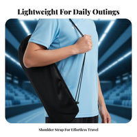 Badminton Racket Cover Portable Badminton Racquet Bag Flannel Racket Sleeve Long-Lasting Sports Accessory Lightweight for Travel