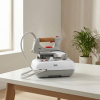 2000W Steam Station Iron with Cork Handle 700ml Steam Station Iron Corded Appliance Braided for Home, Laundry Room