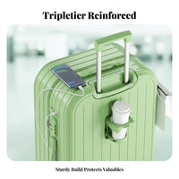 Trolley Suitcase USB Charging Port Suitcase Side Hook for Travelers