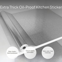 Thickened Kitchen Cabinet Oil & Water Resistant Foil Paper