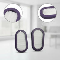 Oval Filter Component Compact Pleated Filter Component Lightweight