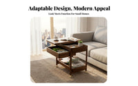 Foldable Trolley Table Space Saving Design Household Furniture Multi-Functional