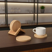 Tree Shape Drink Pad Set Decorative Tree Drink Pad Set Space-Saving
