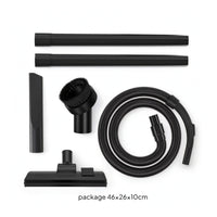 Vacuum Cleaner Attachment Kit with Plastic Connector Accessory Kit Brush Set Straight Tubes Suitable for Home Cleaning Ceiling Edge Cleaning
