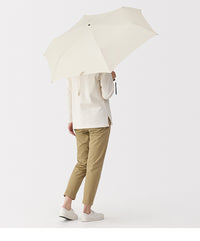 无印良品 MUJI 晴雨两用 折叠伞 雨伞遮阳 太阳伞 象牙色 5S
