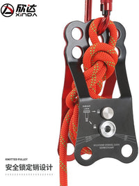 Rope Pulley System for Crossing and Rescue