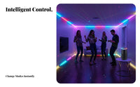 RGB LED String Lights Timer Function Music Sync LED Lights USB Powered for Teens