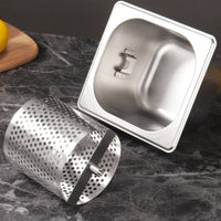 Brushed Butter Spreader with Roller Removable Stainless Steel Butter Roller Perforated Messmessless for Grill Masters, Grilling