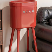 Narrow Space Trash Can Large Capacity Tall Trash Bin Easy to Use for Corner