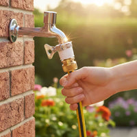 Water Hose Quick Connector Easy to Install Hose Pipe Fitting Car Wash Adapter Effortless Installation for Gardeners