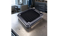 Black-Cooling Heat Exchanger Aluminum Liquid-Cooling Heat Exchanger Compact Heat Exchanger High-Performance for DIY Builders