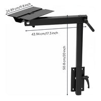RV Table Leg Sturdy Metal Removable Table Leg Heavy Duty Furniture Hardware for Boat