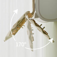Adjustable Air Conditioner Wind Deflector Light-Colored for Indoor Cooling