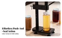 Tabletop Can Sealing Machine Easy to Use Commercial Equipment Heavy Duty for Drink Establishment Owners