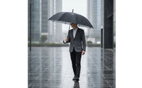 Long Handle Double-Person Umbrella Oversized Umbrella with 10 Ribs Windproof Large for Commuters