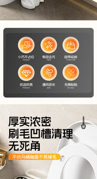 创意马桶刷青蛙爱上鹅壁挂式家用卫生间清洁刷长柄厕所刷子免打孔.