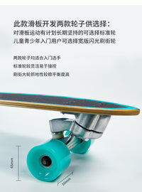 lazybee儿童初学者成人专业冲浪滑板 路冲板 slide陆地冲浪板S5