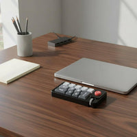 Keypad with Joystick Hot-Swappable Buttons RGB Gaming Keypad Detachable USB-C Cable Shortcut Pad for Gaming Enthusiasts