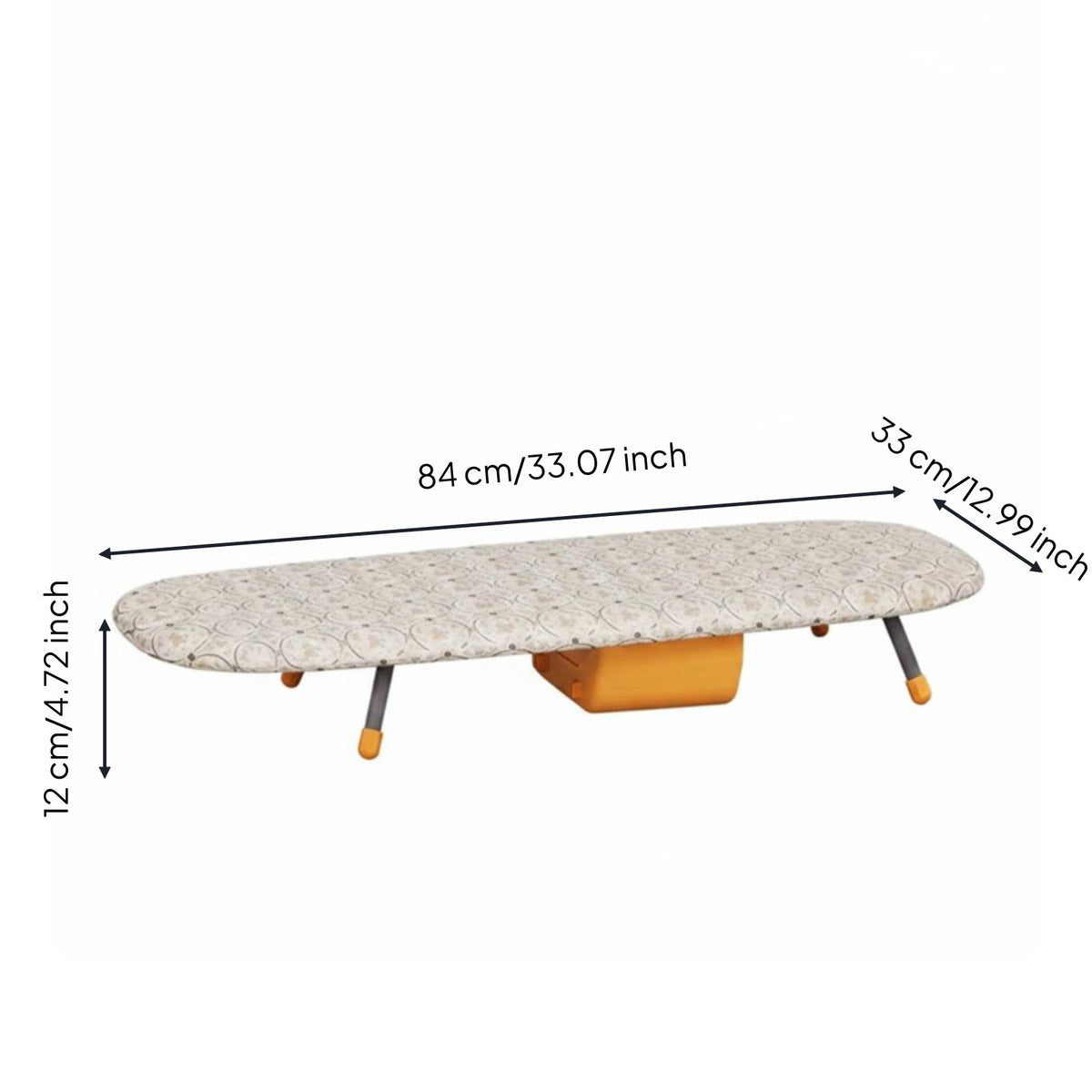 Tabletop Ironing Board Space Saving Foldable Mini Ironing Board for Dorm Rooms