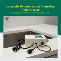 Induction faucet detector, contact controller accessories, smart blender replacement part with battery box for kitchen sink