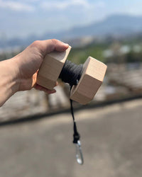 实木榉木 转腕指力握力器 前臂抓握负重增强锻炼 掰手腕 攀岩产品