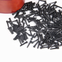 Black ABS Acoustic Guitar Bridge Pins for Fixing Strings