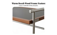 foldable Tea Stand Foldable Design Coffee Table Space-Saving Nordic Inspired for Apartment Dwellers, Homeowners
