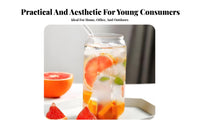 Great Gift Glass Cup with Lid and Straw Reusable Can Shaped Glass High Temperature Resistant for Party Hosts, Adults, Home, Kitchen, Parties