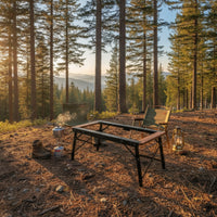 Adjustable Height Modular Table with Storage Bag Aluminum Alloy Camping Table Frame Stable Furniture Foldable for Campers, Outdoor Enthusiasts, Backyard