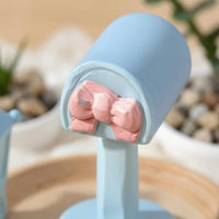 3 Pieces Mailbox-Style Street Lamp DIY Pathway Lantern Wear-Resistant