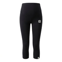 Maternity Leggings with Elastic Waist for Summer Comfort, Lightweight Cropped Trousers for Gym and Loungewear